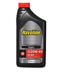 Havoline® Super SAE 20W-40 é um óleo lubrificante multiviscoso de base mineral recomendado para motores de quatro tempos Flex (ou bicombustíveis), à gasolina, a etanol e GNV, operando em quaisquer condições de serviço que requeiram um produto que atenda a