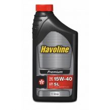 Havoline Premium Motor Oil SAE 15W-40 é um óleo multiviscoso semissintético que protege as partes móveis do motor do seu carro.