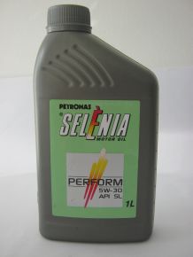 Selènia Perform 5W-30:  é um óleo lubrificante 100% sintético, desenvolvido para motores a gasolina, etanol e GNV de última geração, dotados de múltiplas válvulas e turbinas, e de elevado desempenho.